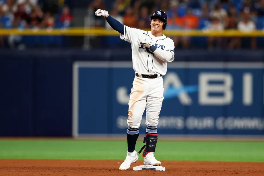 張育成重批光芒戰袍 (USA TODAY Sports)